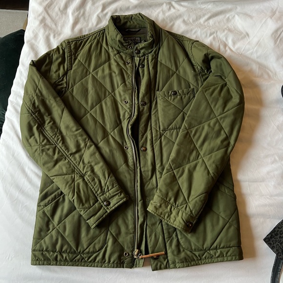 Men’s army green j crew medium jacket - Picture 1 of 7